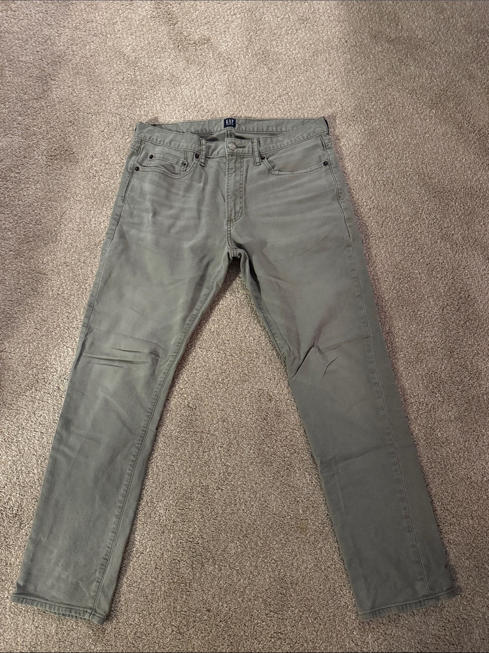 GAP Men’s Slim Jeans in Olive
